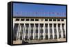 Chinese National Flags on a Government Building Tiananmen Square Beijing China-Christian Kober-Framed Stretched Canvas