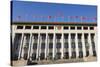 Chinese National Flags on a Government Building Tiananmen Square Beijing China-Christian Kober-Stretched Canvas