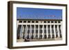 Chinese National Flags on a Government Building Tiananmen Square Beijing China-Christian Kober-Framed Photographic Print