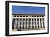 Chinese National Flags on a Government Building Tiananmen Square Beijing China-Christian Kober-Framed Photographic Print