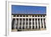 Chinese National Flags on a Government Building Tiananmen Square Beijing China-Christian Kober-Framed Photographic Print