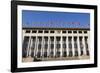 Chinese National Flags on a Government Building Tiananmen Square Beijing China-Christian Kober-Framed Photographic Print