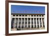 Chinese National Flags on a Government Building Tiananmen Square Beijing China-Christian Kober-Framed Photographic Print