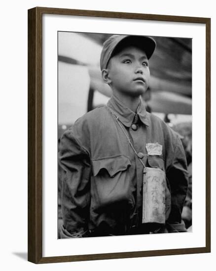 Chinese Nationalist Soldiers Being Evacuated from Burma by a Four Nations Joint Committee-James Burke-Framed Photographic Print