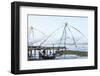 Chinese Nets at Dawn, Fort Kochi (Cochin), Kerala, India, South Asia-Ben Pipe-Framed Photographic Print