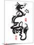 Chinese New Year Calligraphy For The Year Of Dragon-yienkeat-Mounted Art Print