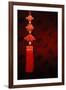 Chinese New Year Decoration--Closeup of Chinese Knot.-Sofiaworld-Framed Photographic Print