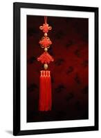 Chinese New Year Decoration--Closeup of Chinese Knot.-Sofiaworld-Framed Photographic Print