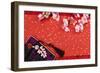 Chinese New Year Ornament on a Festive Background.-Liang Zhang-Framed Photographic Print