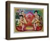 Chinese New Year's Good Luck Poster-null-Framed Giclee Print