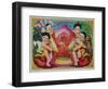 Chinese New Year's Good Luck Poster-null-Framed Giclee Print