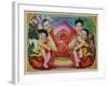 Chinese New Year's Good Luck Poster-null-Framed Giclee Print