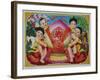 Chinese New Year's Good Luck Poster-null-Framed Giclee Print