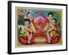 Chinese New Year's Good Luck Poster-null-Framed Giclee Print