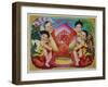 Chinese New Year's Good Luck Poster-null-Framed Giclee Print