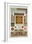 Chinese No 3, Plate LXI, from The Grammar of Ornament by Owen Jones-Owen Jones-Framed Giclee Print