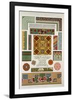 Chinese No 3, Plate LXI, from The Grammar of Ornament by Owen Jones-Owen Jones-Framed Giclee Print