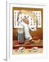 Chinese Noodle Chef-John Howard-Framed Giclee Print