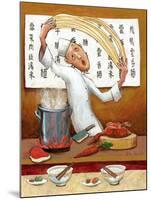 Chinese Noodle Chef-John Howard-Mounted Giclee Print
