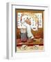Chinese Noodle Chef-John Howard-Framed Giclee Print