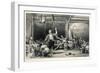 Chinese Opium Smokers, from "China in a Series of Views" by George Newenham Wright 1843-Thomas Allom-Framed Giclee Print