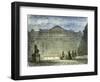 Chinese Pagoda in the Chinese Town Near Saigon Vietnam 19th Century Nineteenth Century-null-Framed Giclee Print