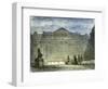 Chinese Pagoda in the Chinese Town Near Saigon Vietnam 19th Century Nineteenth Century-null-Framed Giclee Print