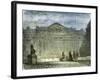 Chinese Pagoda in the Chinese Town Near Saigon Vietnam 19th Century Nineteenth Century-null-Framed Giclee Print