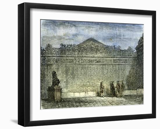 Chinese Pagoda in the Chinese Town Near Saigon Vietnam 19th Century Nineteenth Century-null-Framed Giclee Print