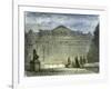 Chinese Pagoda in the Chinese Town Near Saigon Vietnam 19th Century Nineteenth Century-null-Framed Giclee Print