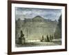 Chinese Pagoda in the Chinese Town Near Saigon Vietnam 19th Century Nineteenth Century-null-Framed Giclee Print