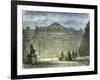 Chinese Pagoda in the Chinese Town Near Saigon Vietnam 19th Century Nineteenth Century-null-Framed Giclee Print