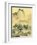 Chinese Painting, Hills-Iva Afonskaya-Framed Art Print