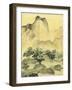 Chinese Painting, Hills-Iva Afonskaya-Framed Art Print