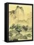 Chinese Painting, Hills-Iva Afonskaya-Framed Stretched Canvas