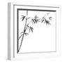 Chinese Painting Of Bamboo-bluesee-Framed Art Print