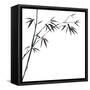 Chinese Painting Of Bamboo-bluesee-Framed Stretched Canvas