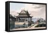 Chinese Pavilion, 1810-Thomas & William Daniell-Framed Stretched Canvas