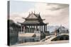 Chinese Pavilion, 1810-Thomas & William Daniell-Stretched Canvas