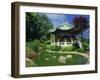 Chinese Pavilion by a Pond in the Golden Gate Park in San Francisco, California, USA-Tomlinson Ruth-Framed Photographic Print