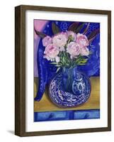 Chinese Peonies (Pivoines Chinoises)-Isy Ochoa-Framed Giclee Print