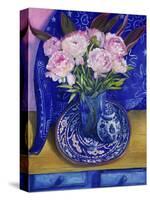 Chinese Peonies (Pivoines Chinoises)-Isy Ochoa-Stretched Canvas