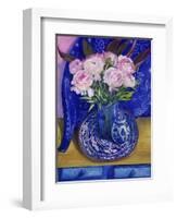 Chinese Peonies (Pivoines Chinoises)-Isy Ochoa-Framed Giclee Print