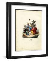 Chinese People, 1863-79-Raimundo Petraroja-Framed Premium Giclee Print