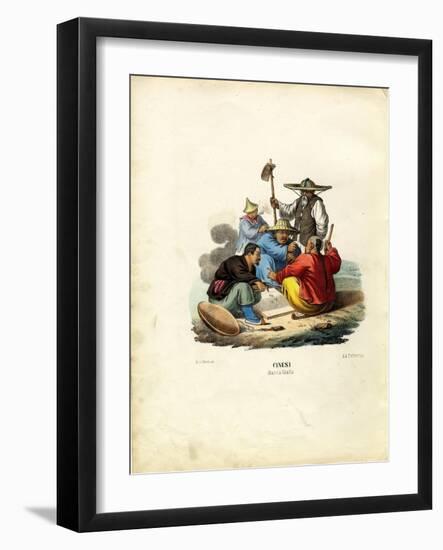 Chinese People, 1863-79-Raimundo Petraroja-Framed Giclee Print