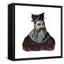 Chinese Philosopher Confucius-Stefano Bianchetti-Framed Stretched Canvas