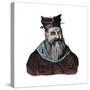 Chinese Philosopher Confucius-Stefano Bianchetti-Stretched Canvas