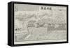Chinese Pictorial Version of the Conflict at Foo-Chow, Repulse of the French Gun-Boats-null-Framed Stretched Canvas