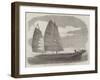 Chinese Pirate-Boat at Canton-null-Framed Giclee Print