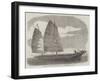 Chinese Pirate-Boat at Canton-null-Framed Giclee Print